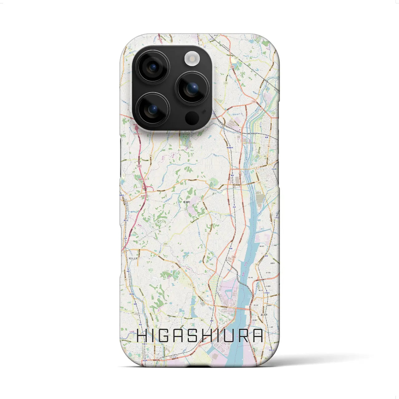 【東浦(愛知県)】地図柄iPhoneケース(バックカバータイプ)