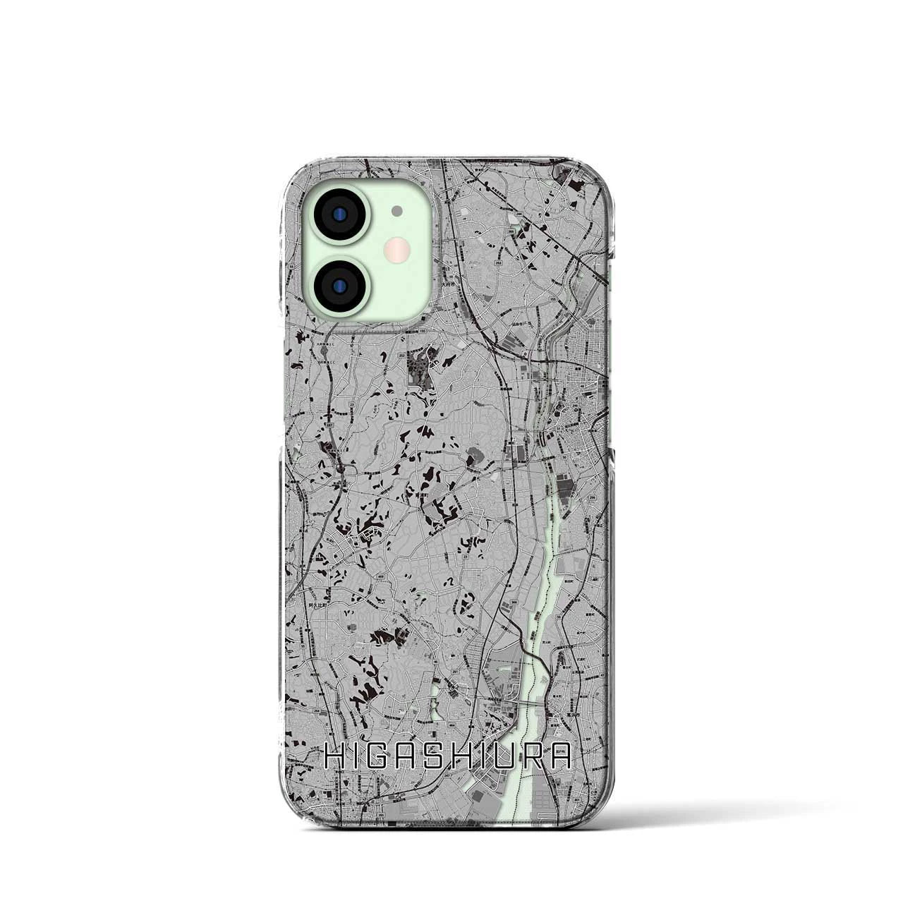 【東浦(愛知県)】地図柄iPhoneケース(クリアタイプ)