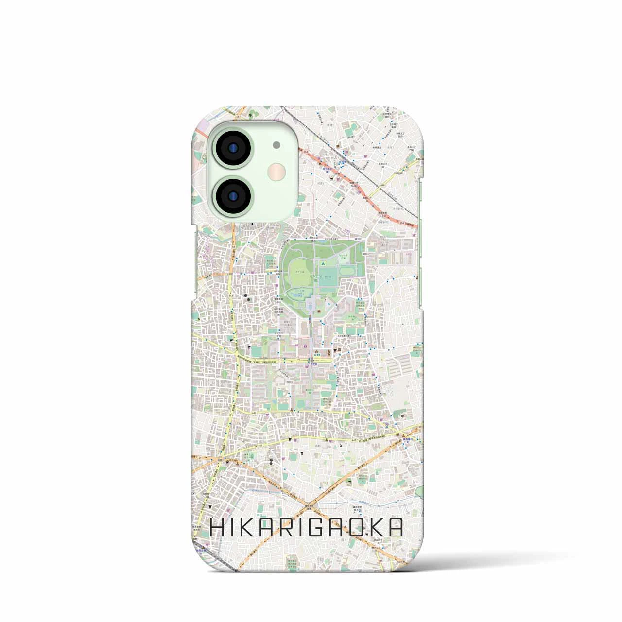 【光が丘(東京都)】地図柄iPhoneケース(バックカバータイプ)