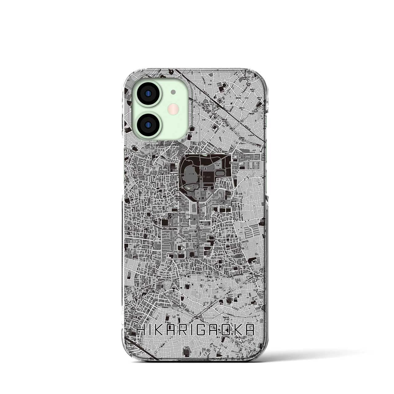 【光が丘(東京都)】地図柄iPhoneケース(クリアタイプ)