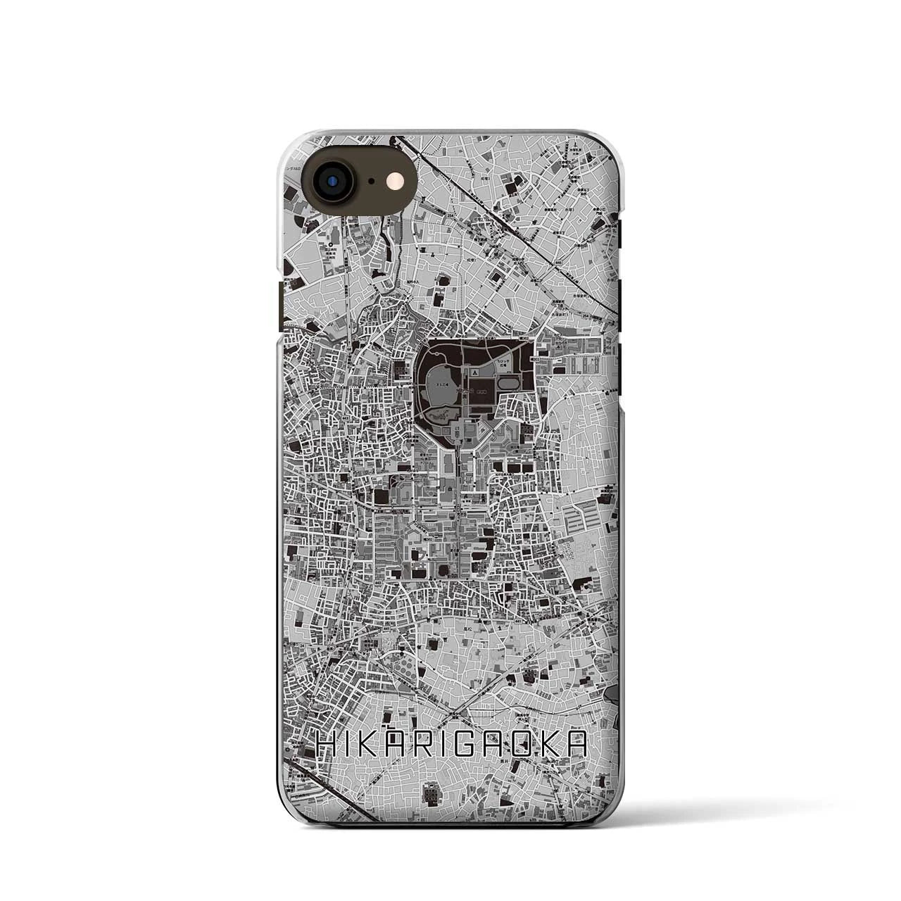 【光が丘(東京都)】地図柄iPhoneケース(クリアタイプ)
