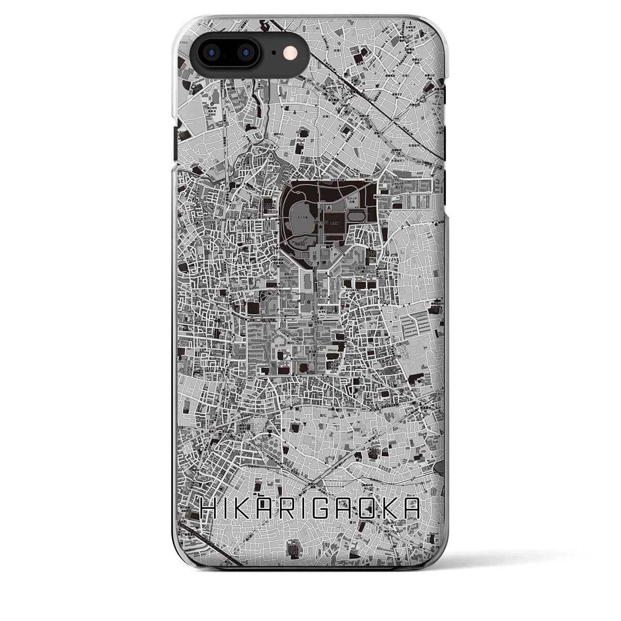 【光が丘(東京都)】地図柄iPhoneケース(クリアタイプ)