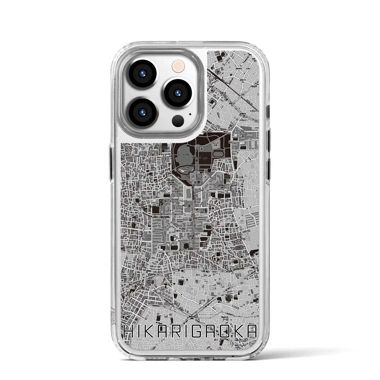 【光が丘(東京都)】地図柄iPhoneケース(MagSafeタイプ)