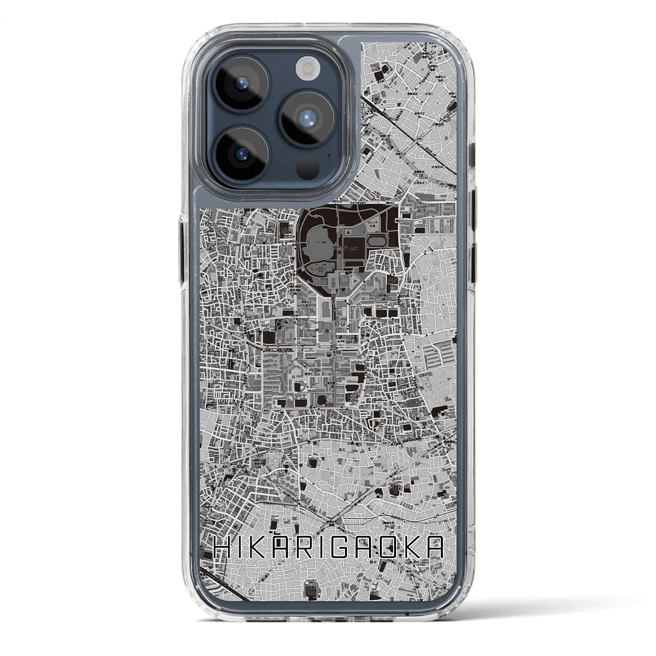 【光が丘(東京都)】地図柄iPhoneケース(MagSafeタイプ)