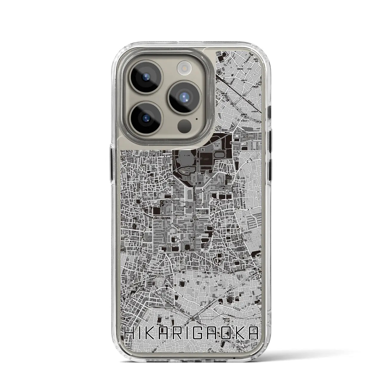 【光が丘(東京都)】地図柄iPhoneケース(MagSafeタイプ)