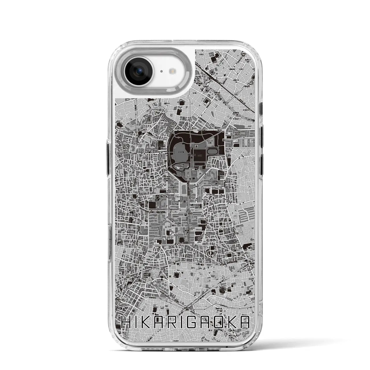 【光が丘(東京都)】地図柄iPhoneケース(MagSafeタイプ)