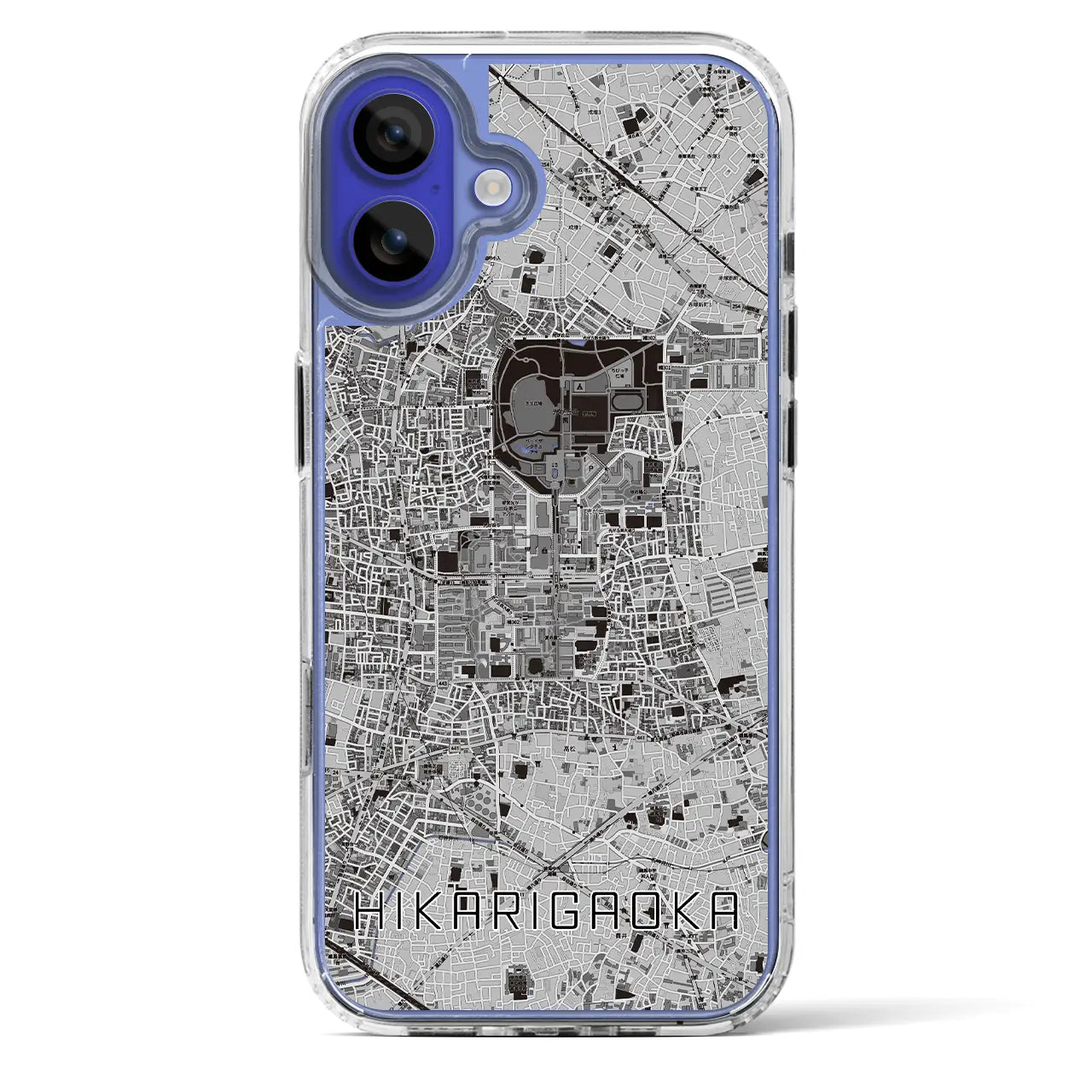 【光が丘(東京都)】地図柄iPhoneケース(MagSafeタイプ)