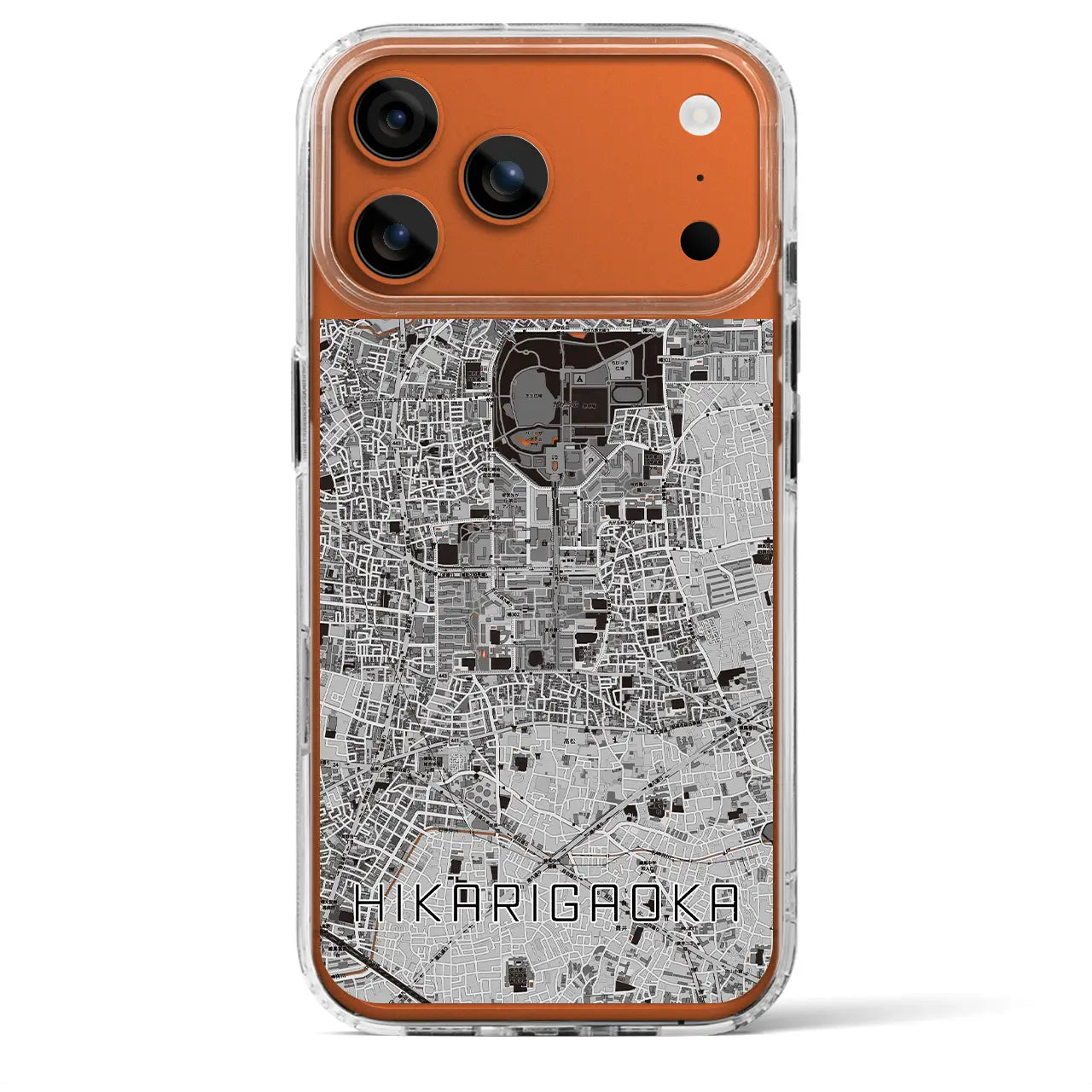 【光が丘(東京都)】地図柄iPhoneケース(MagSafeタイプ)