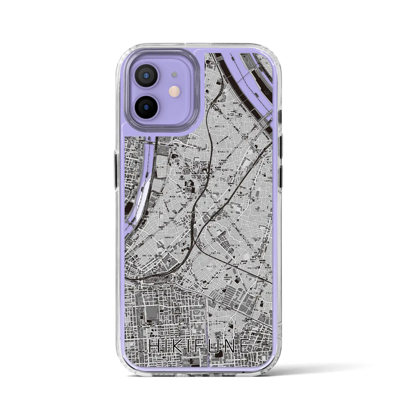 【曳舟(東京都)】地図柄iPhoneケース(MagSafeタイプ)