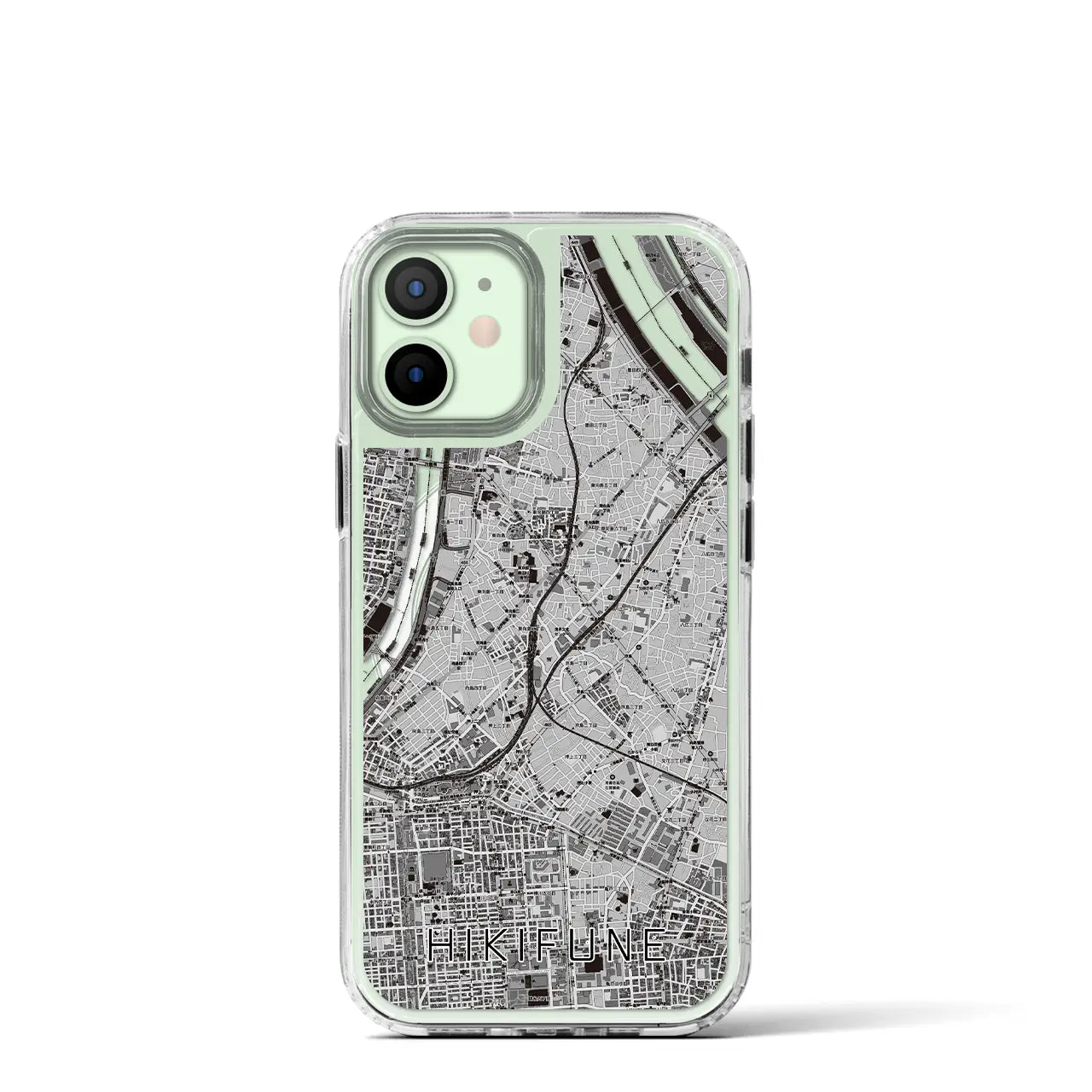 【曳舟(東京都)】地図柄iPhoneケース(MagSafeタイプ)