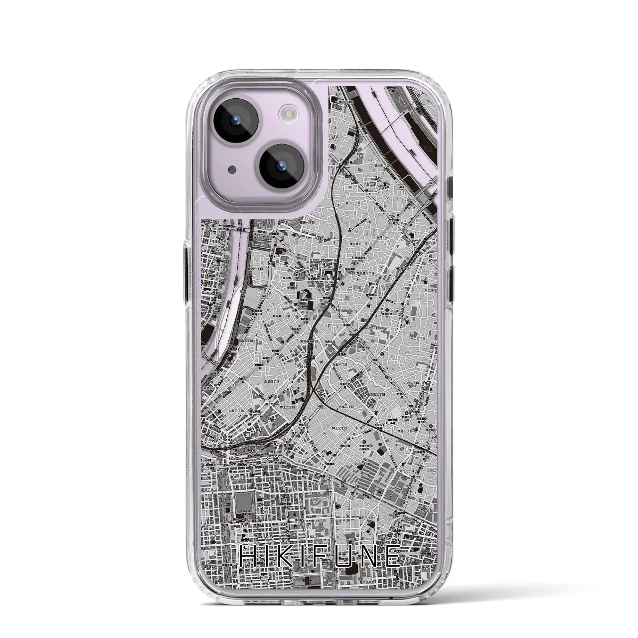 【曳舟(東京都)】地図柄iPhoneケース(MagSafeタイプ)