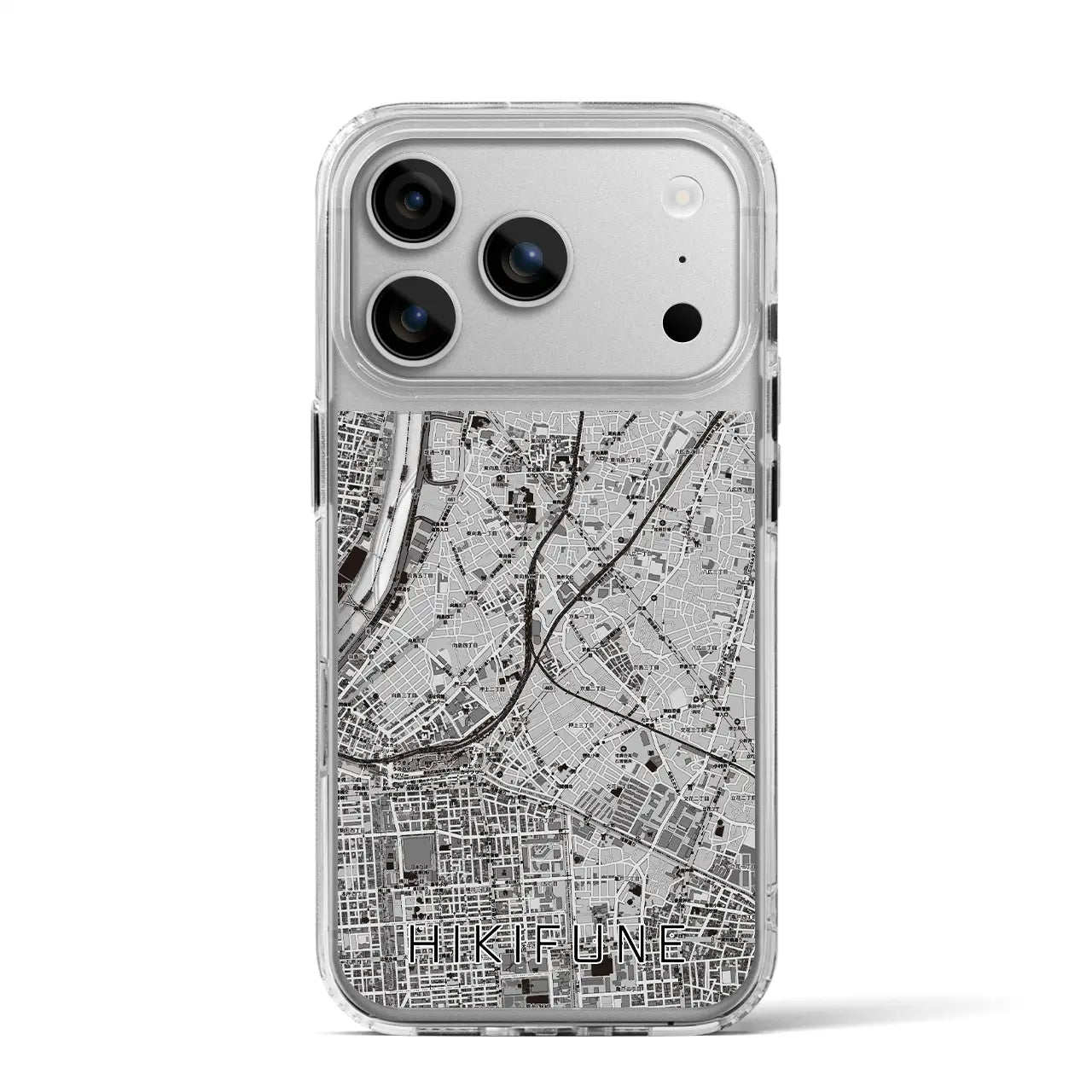 【曳舟(東京都)】地図柄iPhoneケース(MagSafeタイプ)