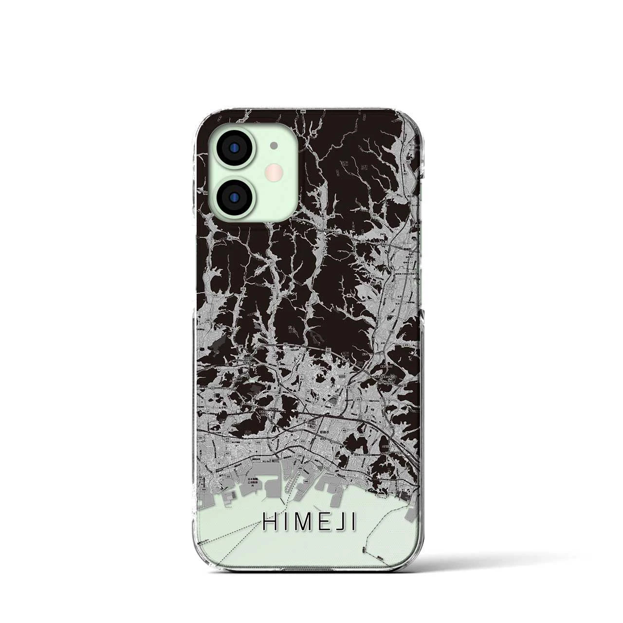 【姫路2(兵庫県)】地図柄iPhoneケース(クリアタイプ)