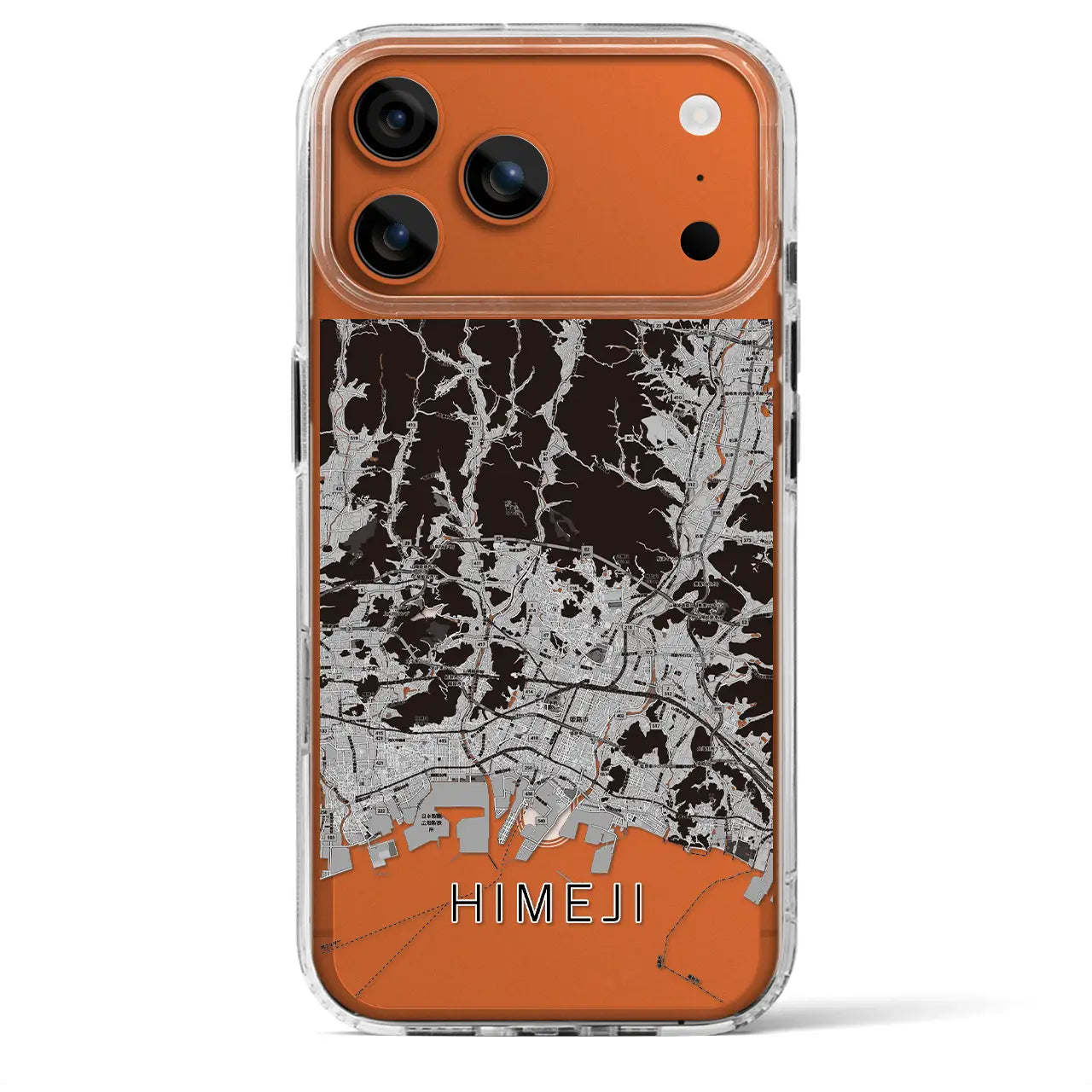 【姫路2(兵庫県)】地図柄iPhoneケース(MagSafeタイプ)