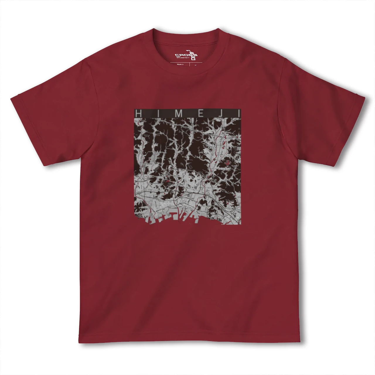 【姫路2(兵庫県)】地図柄ヘビーウェイトTシャツ