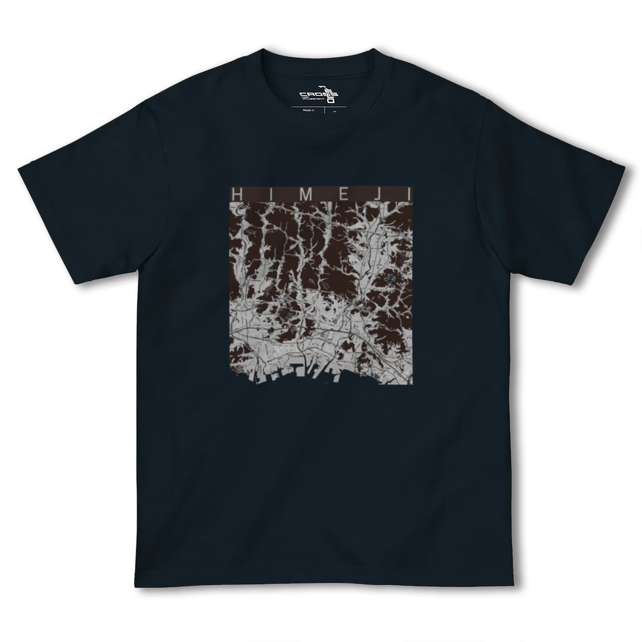 【姫路2(兵庫県)】地図柄ヘビーウェイトTシャツ