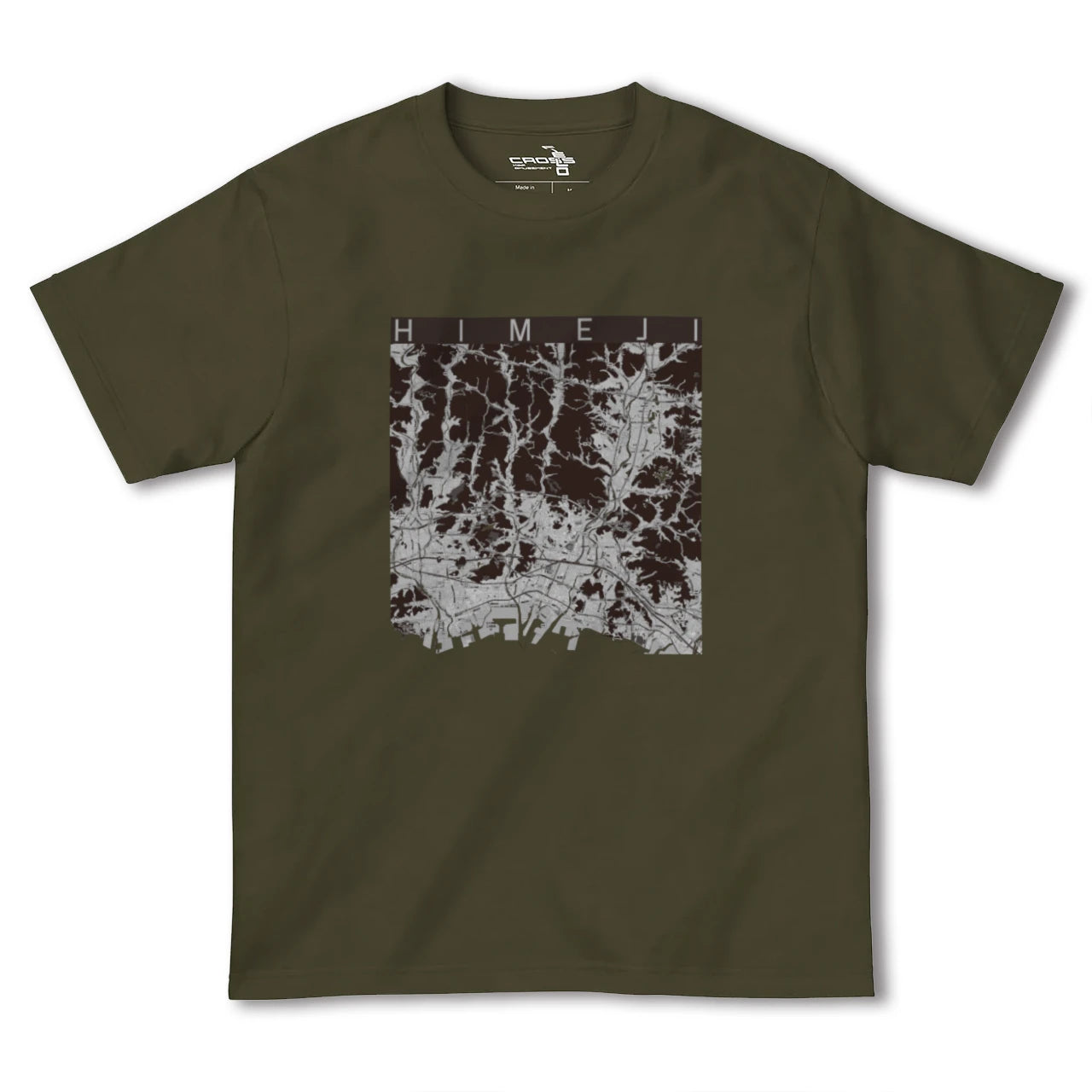 【姫路2(兵庫県)】地図柄ヘビーウェイトTシャツ