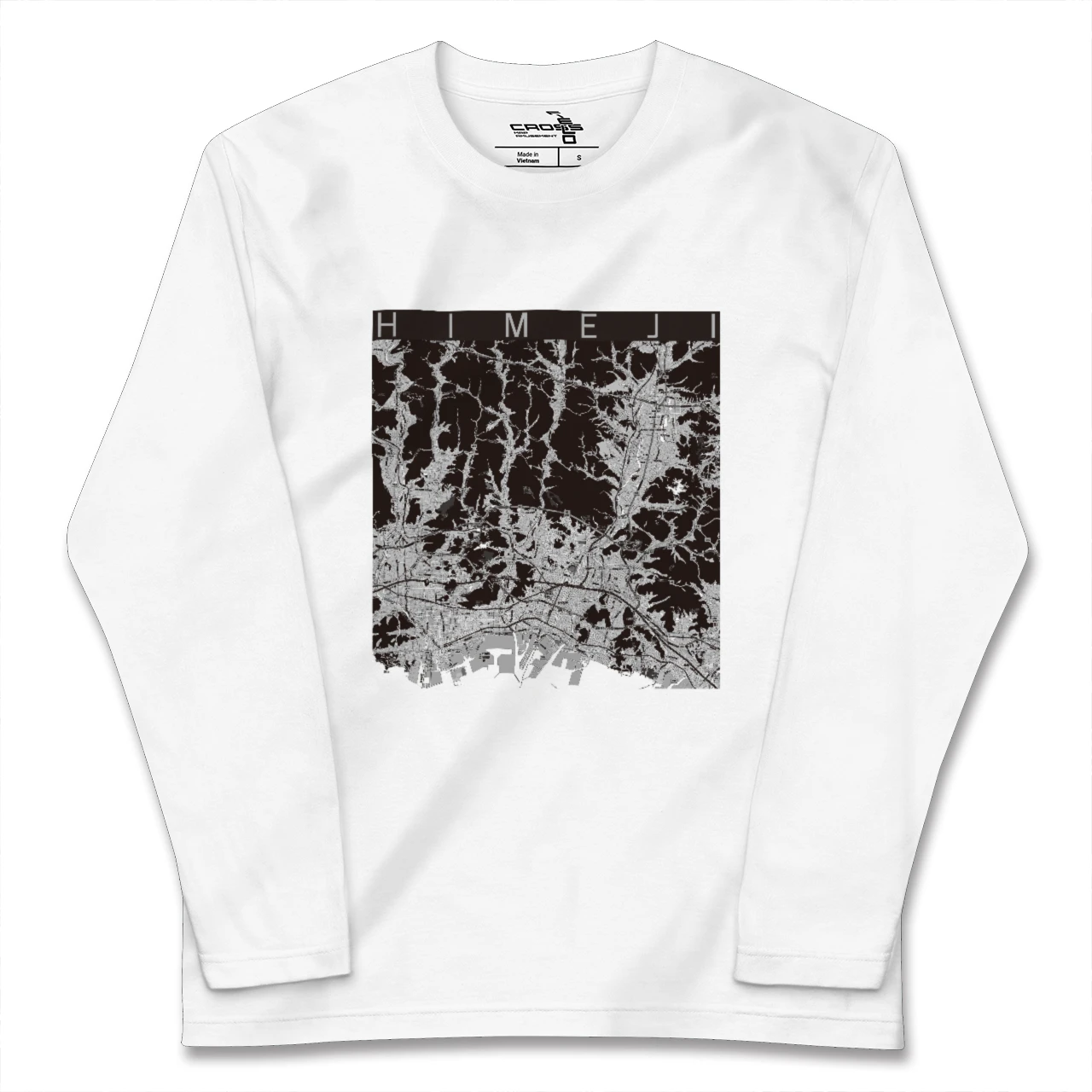 【姫路2(兵庫県)】地図柄ロングスリーブTシャツ