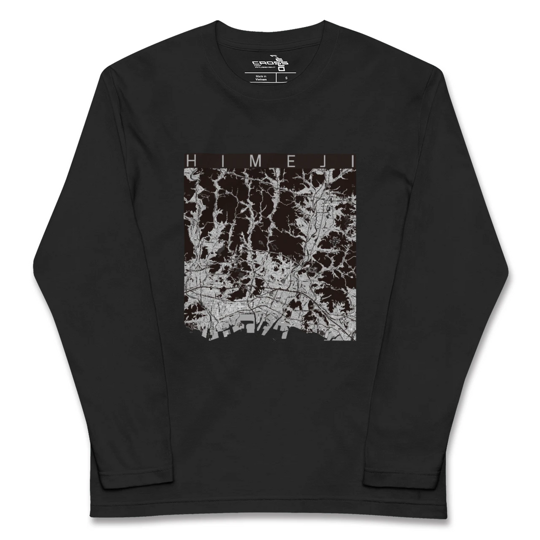 【姫路2(兵庫県)】地図柄ロングスリーブTシャツ