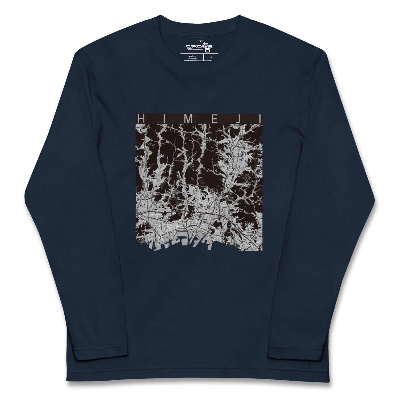 【姫路2(兵庫県)】地図柄ロングスリーブTシャツ