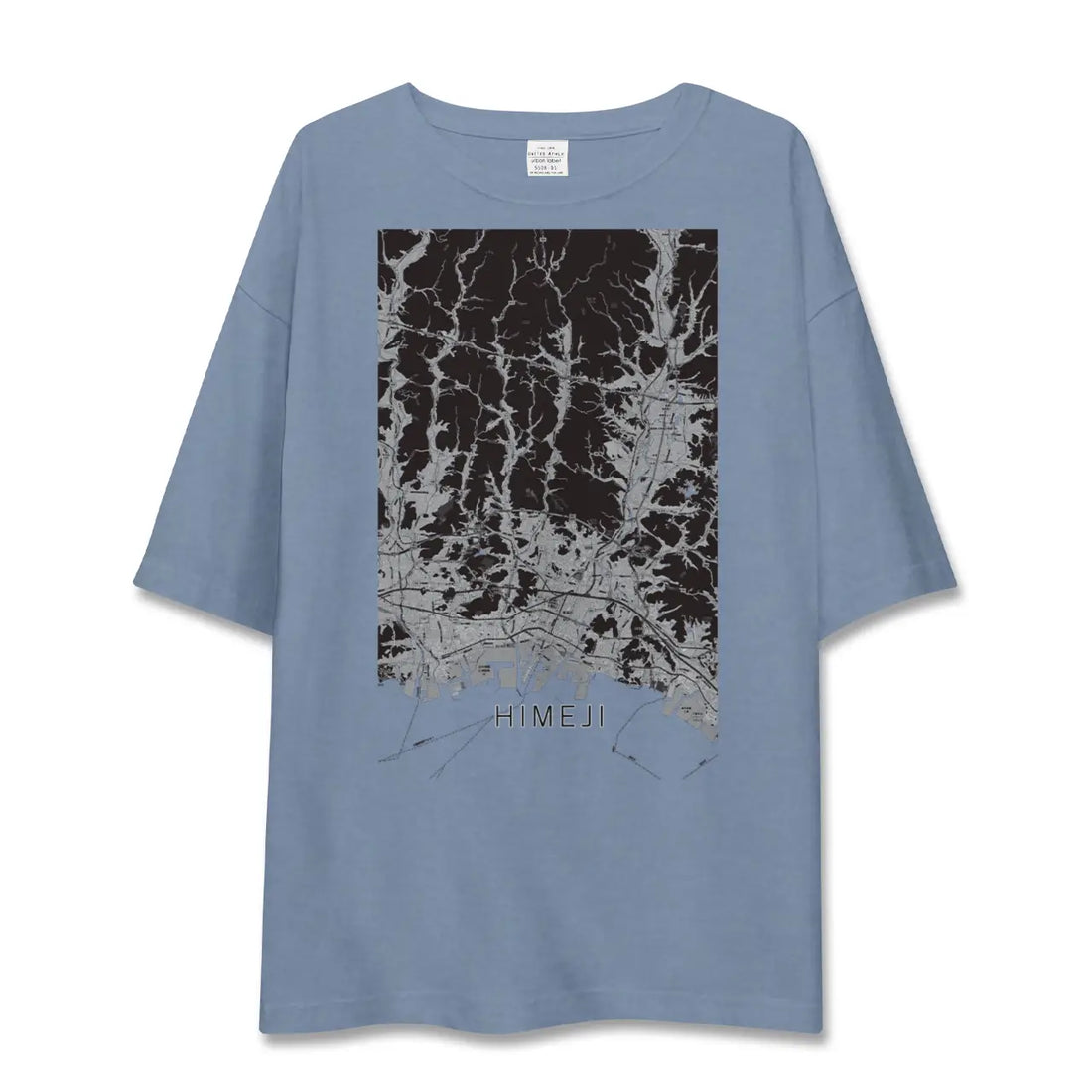 【姫路2(兵庫県)】地図柄ビッグシルエットTシャツ