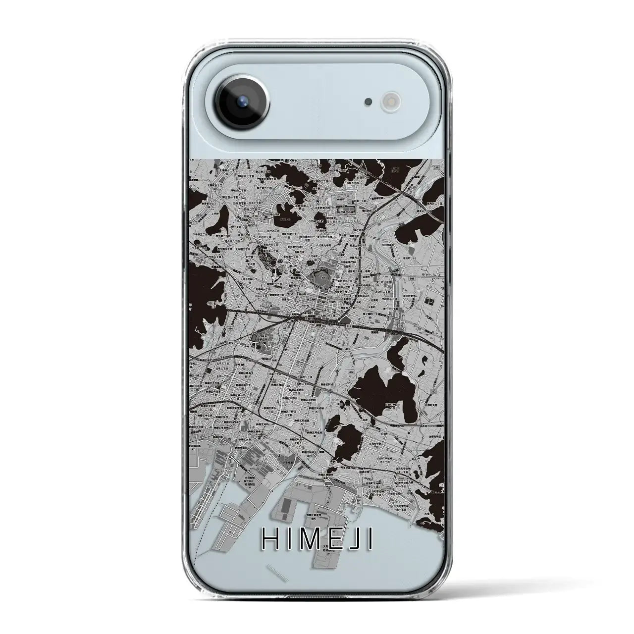 【姫路(兵庫県)】地図柄iPhoneケース(クリアタイプ)