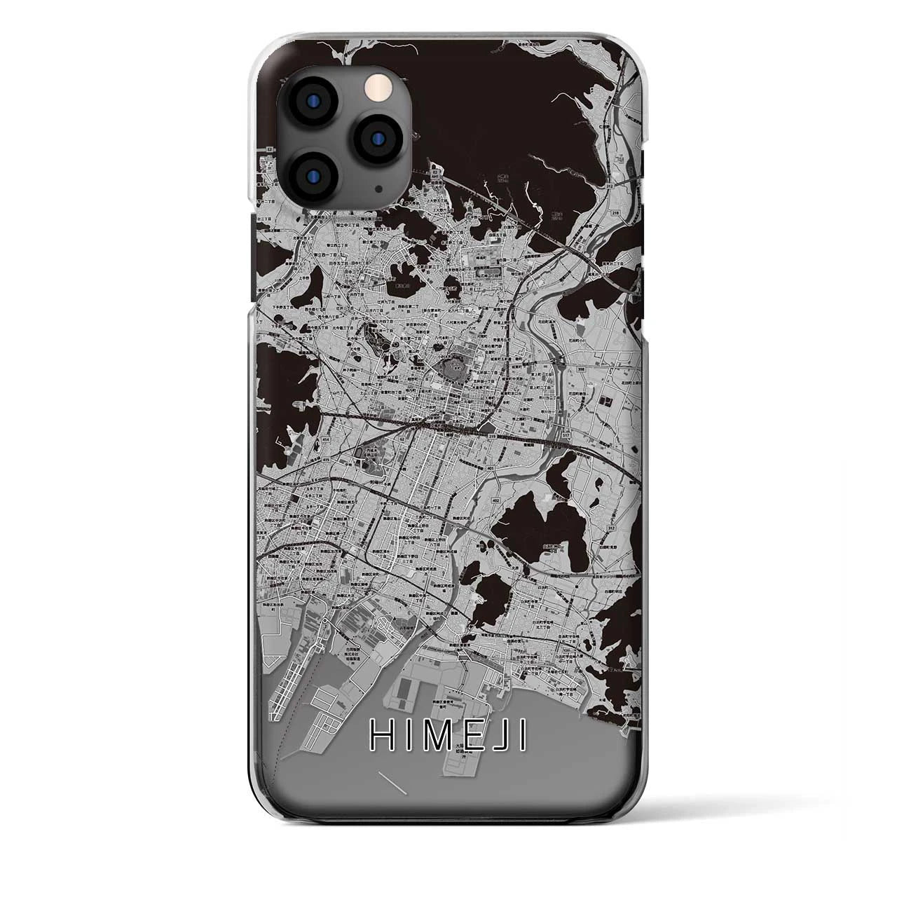 【姫路(兵庫県)】地図柄iPhoneケース(クリアタイプ)