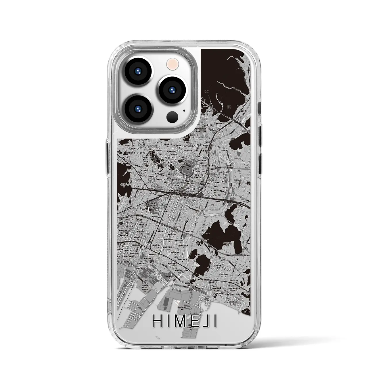 【姫路(兵庫県)】地図柄iPhoneケース(MagSafeタイプ)