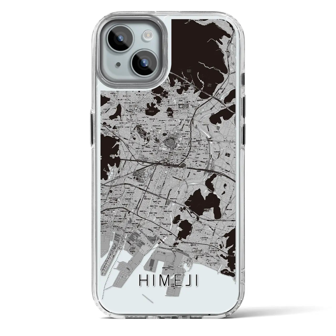 【姫路(兵庫県)】地図柄iPhoneケース(MagSafeタイプ)