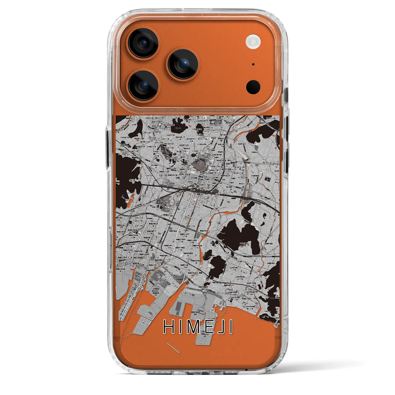 【姫路(兵庫県)】地図柄iPhoneケース(MagSafeタイプ)