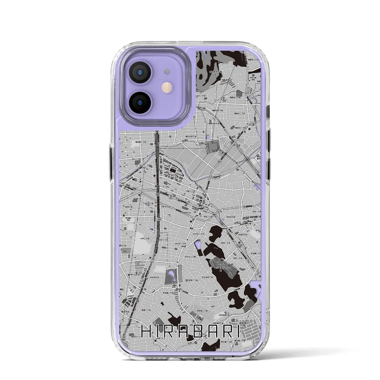 【平針(愛知県)】地図柄iPhoneケース(MagSafeタイプ)