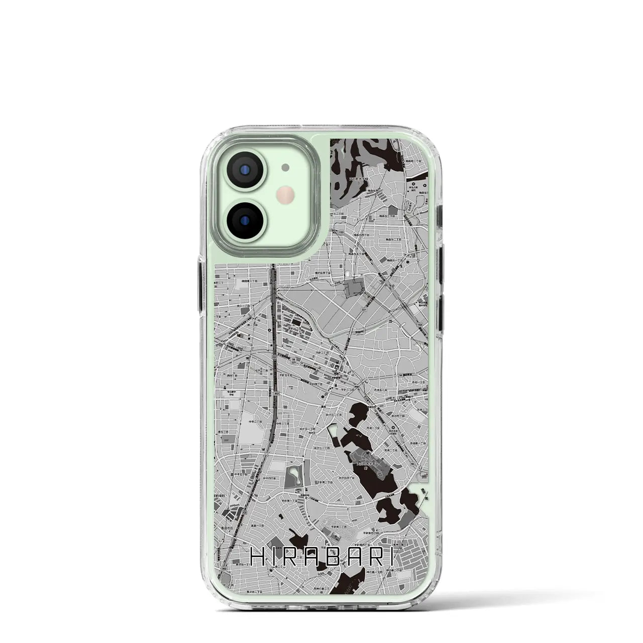 【平針(愛知県)】地図柄iPhoneケース(MagSafeタイプ)