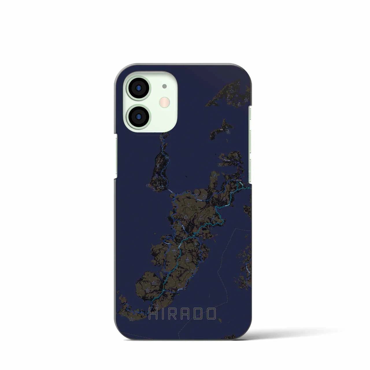 【平戸(長崎県)】地図柄iPhoneケース(バックカバータイプ)