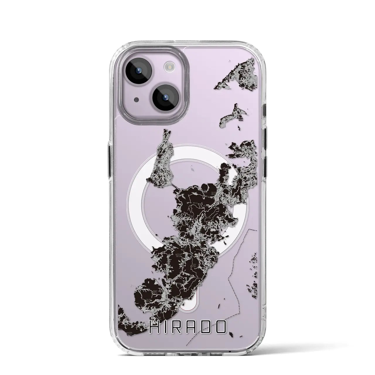 【平戸(長崎県)】地図柄iPhoneケース(MagSafeタイプ)