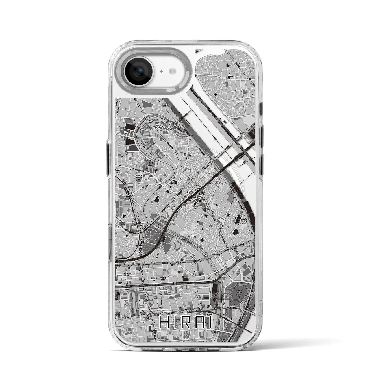 【平井(東京都)】地図柄iPhoneケース(MagSafeタイプ)