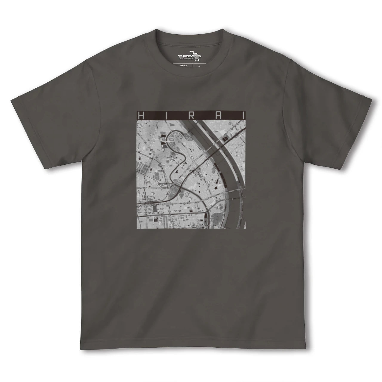 【平井(東京都)】地図柄ヘビーウェイトTシャツ