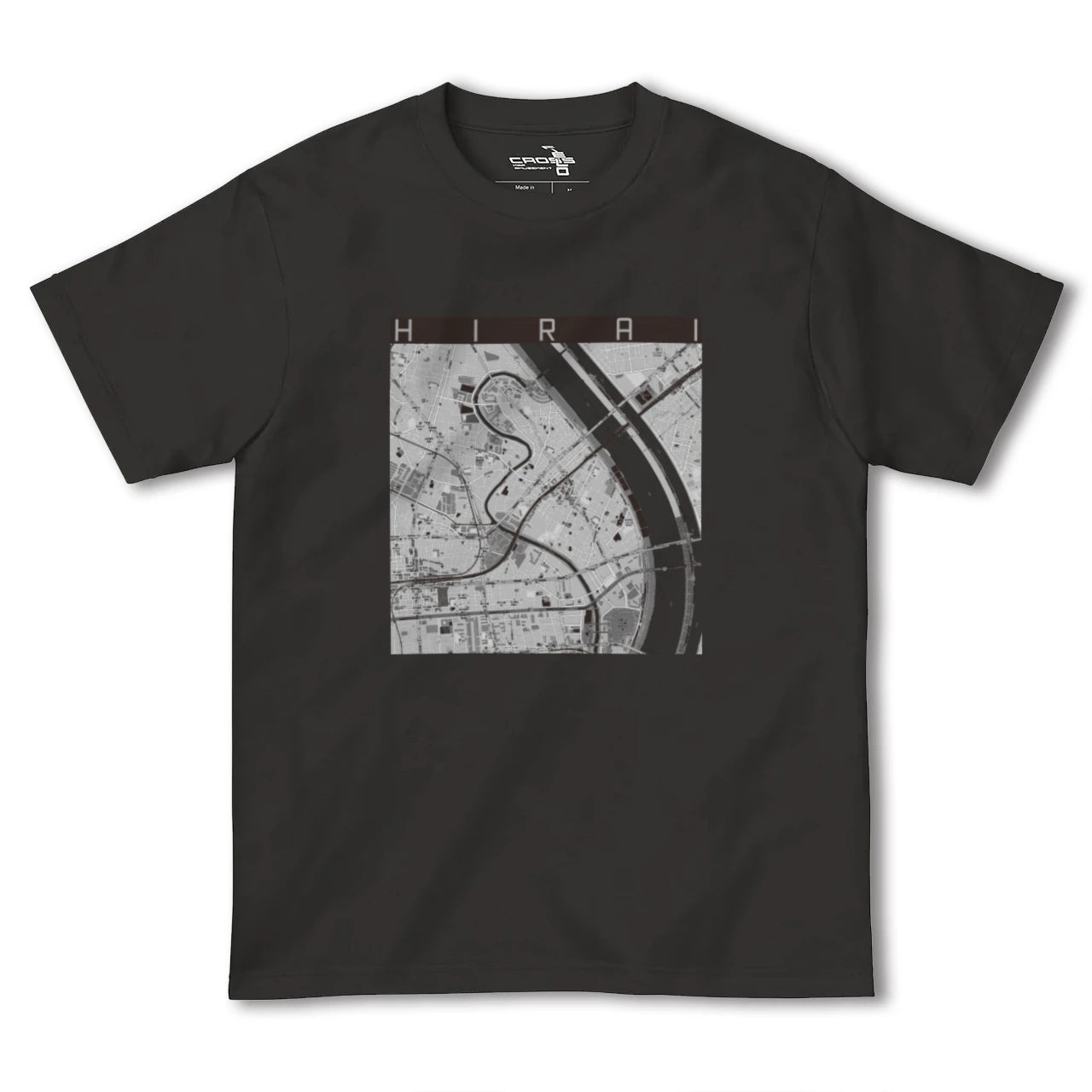 【平井(東京都)】地図柄ヘビーウェイトTシャツ