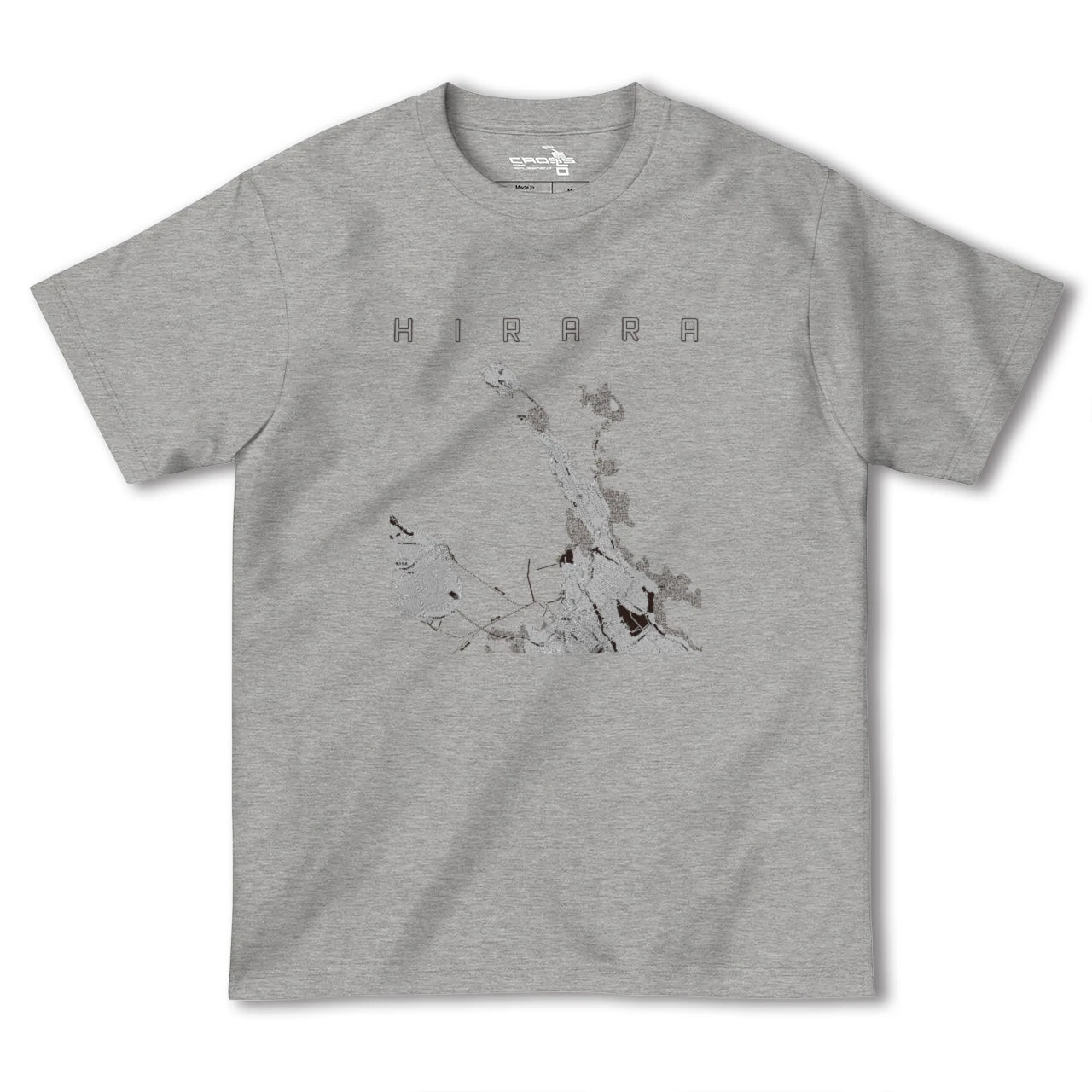 【平良(沖縄県)】地図柄ヘビーウェイトTシャツ
