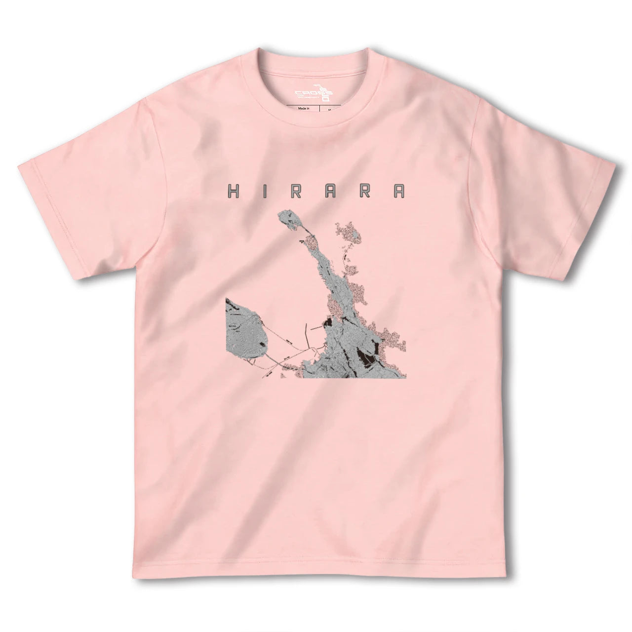 【平良(沖縄県)】地図柄ヘビーウェイトTシャツ