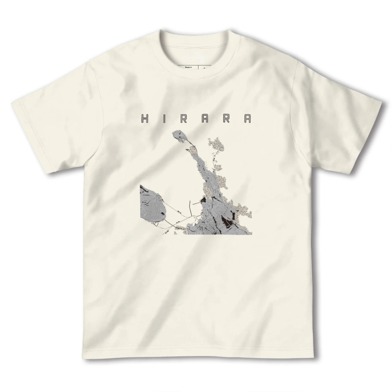 【平良(沖縄県)】地図柄ヘビーウェイトTシャツ