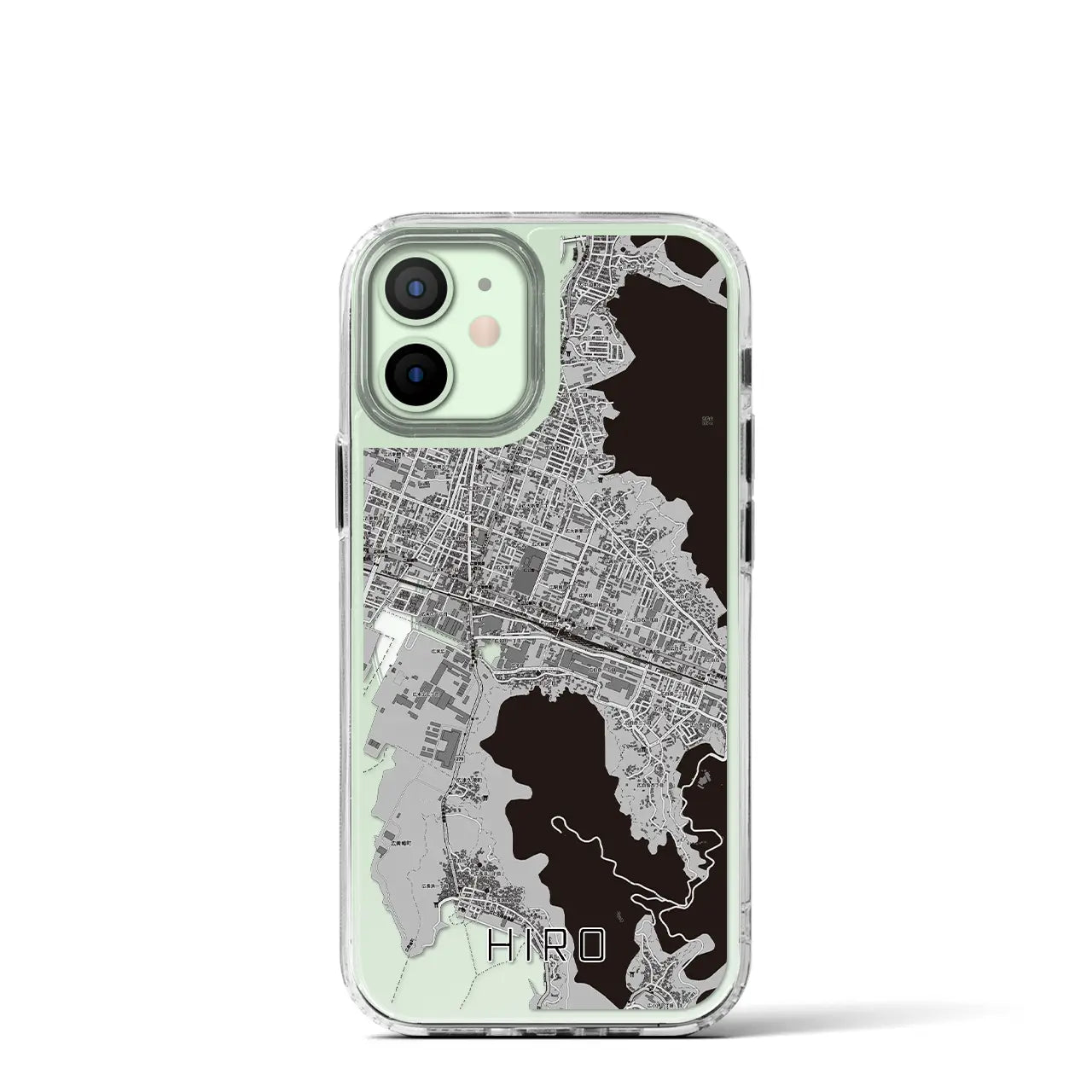 【広(広島県)】地図柄iPhoneケース(MagSafeタイプ)