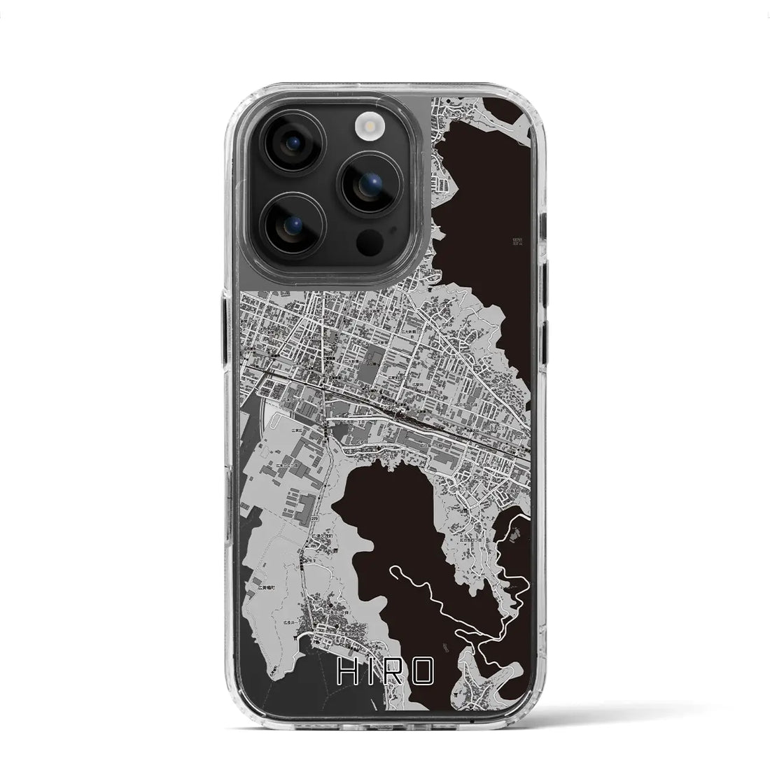 【広(広島県)】地図柄iPhoneケース(MagSafeタイプ)