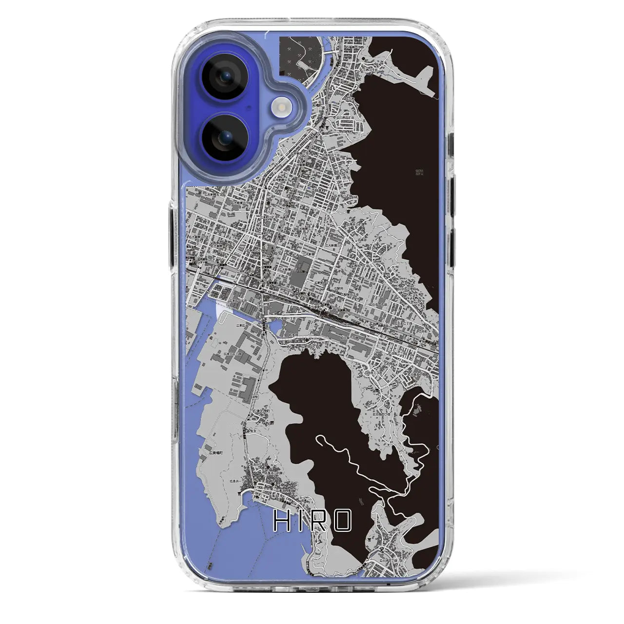 【広(広島県)】地図柄iPhoneケース(MagSafeタイプ)