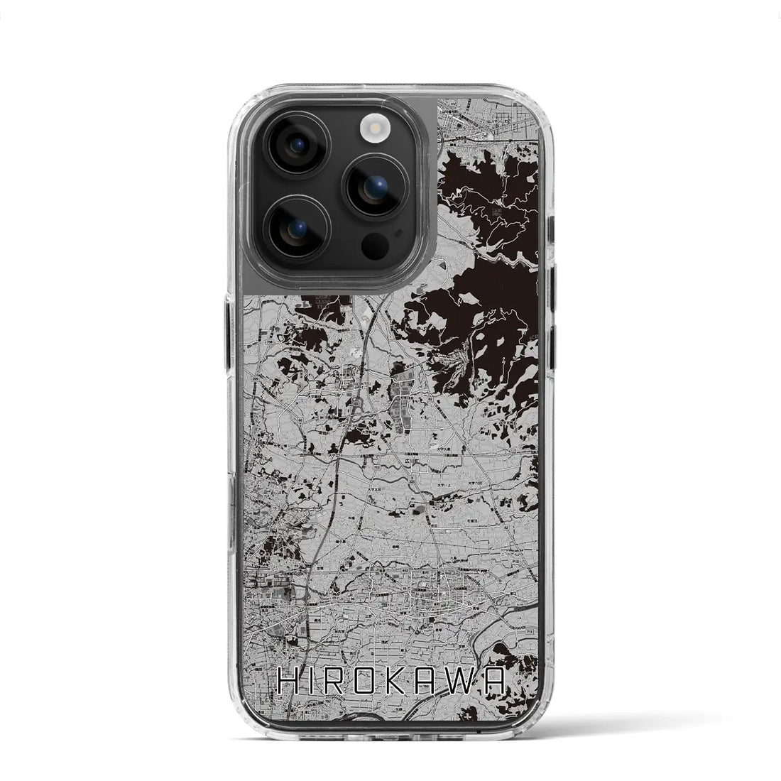 【広川(福岡県)】地図柄iPhoneケース(MagSafeタイプ)