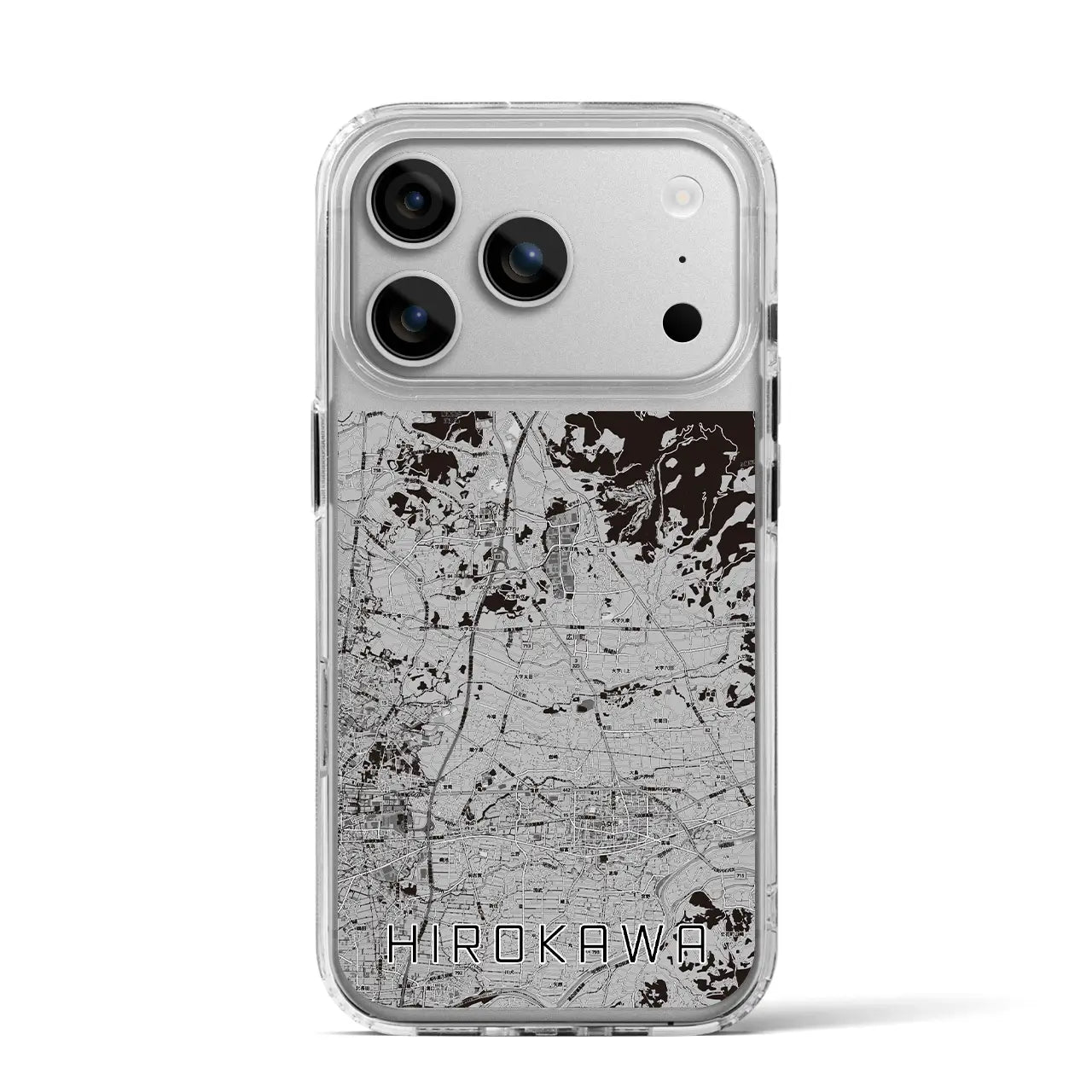 【広川(福岡県)】地図柄iPhoneケース(MagSafeタイプ)