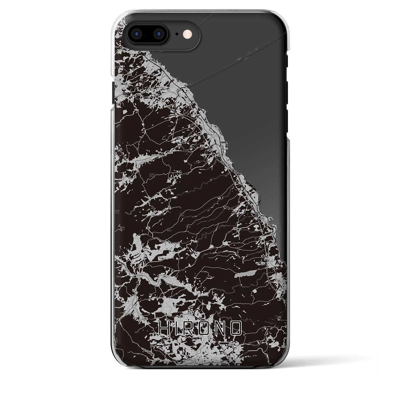 【洋野(岩手県)】地図柄iPhoneケース(クリアタイプ)