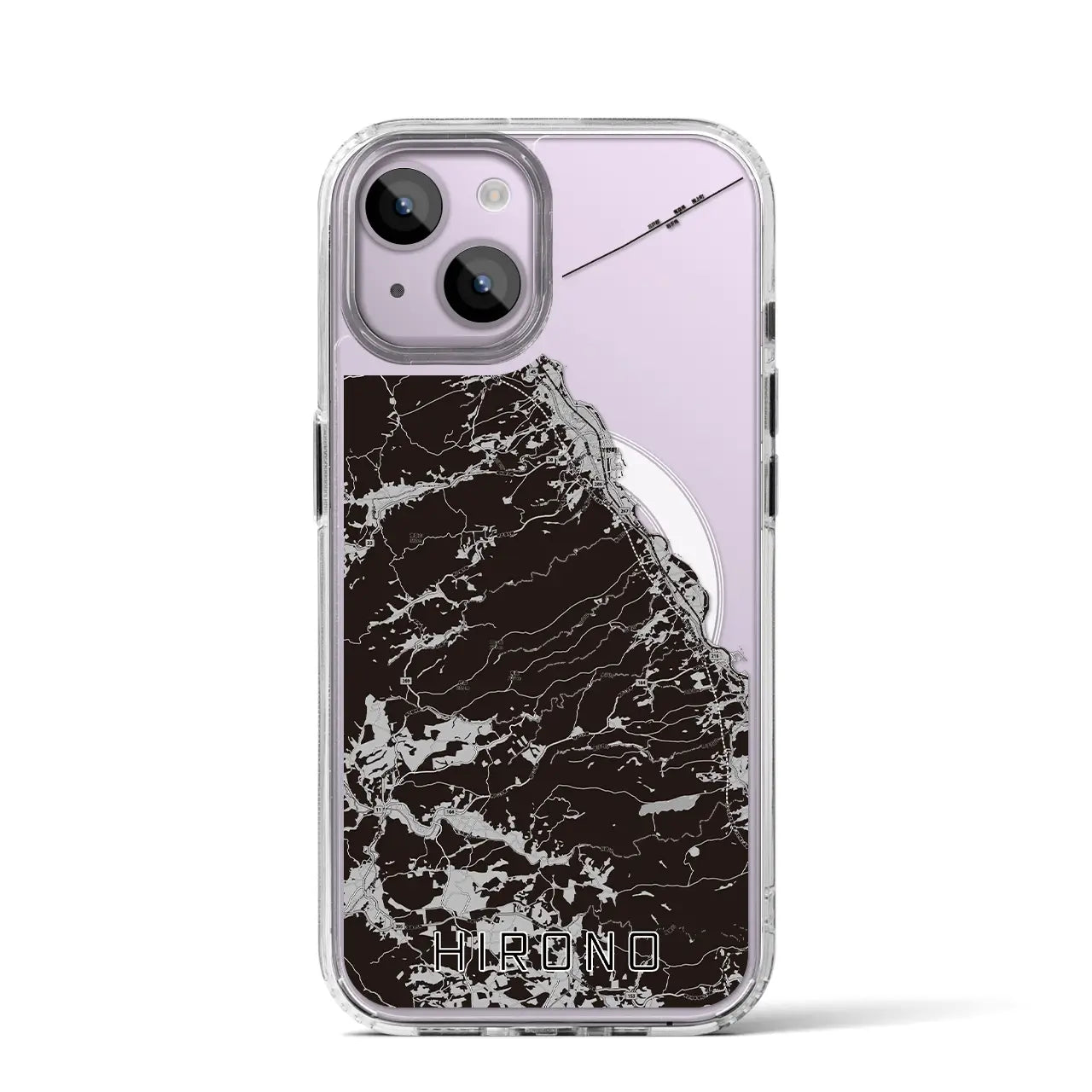 【洋野(岩手県)】地図柄iPhoneケース(MagSafeタイプ)