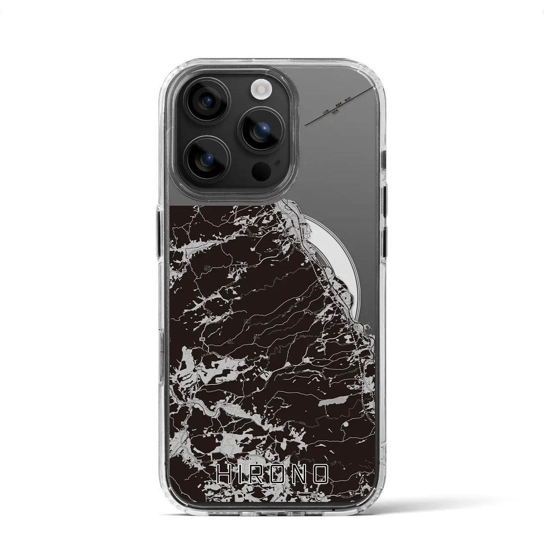 【洋野(岩手県)】地図柄iPhoneケース(MagSafeタイプ)