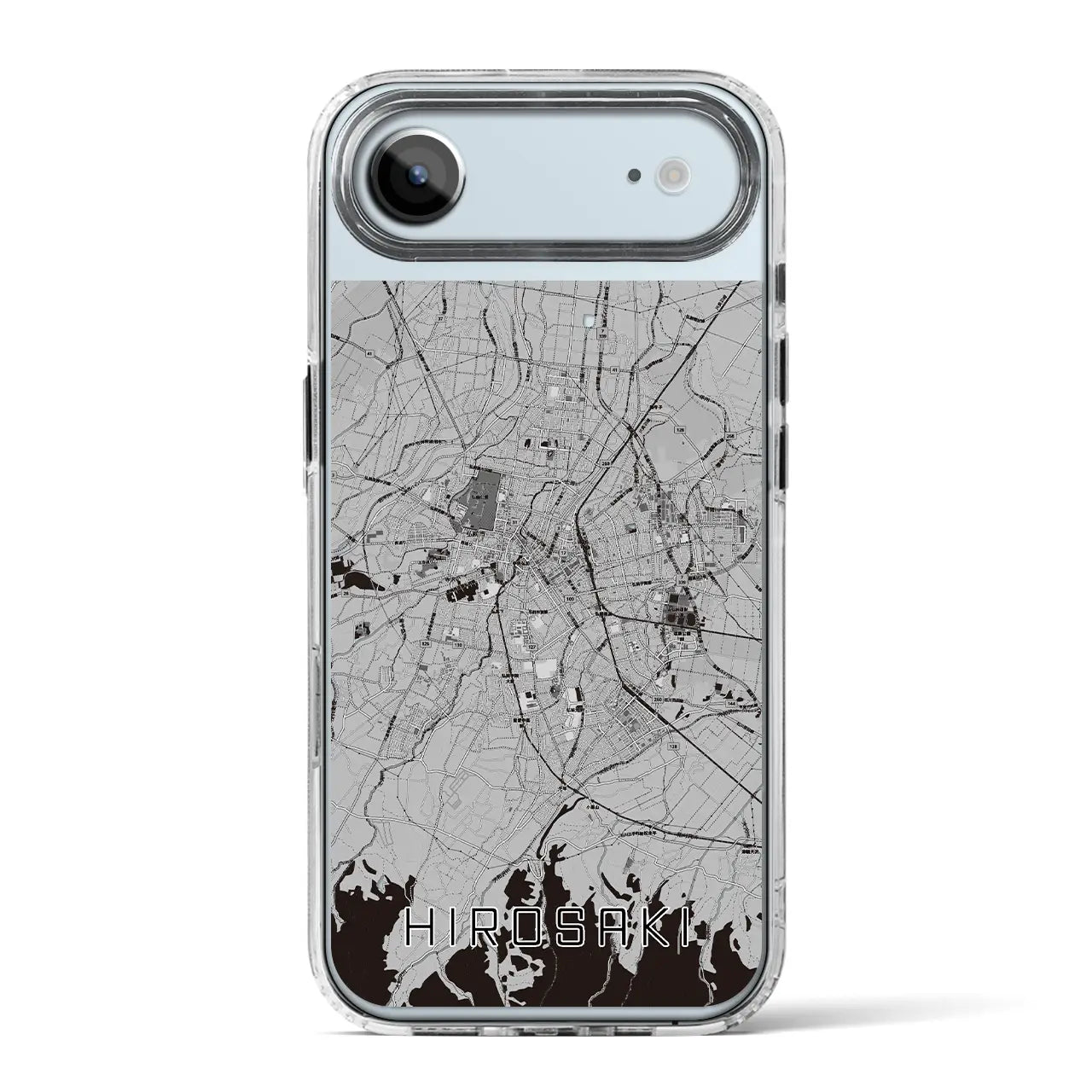 【弘前(青森県)】地図柄iPhoneケース(MagSafeタイプ)