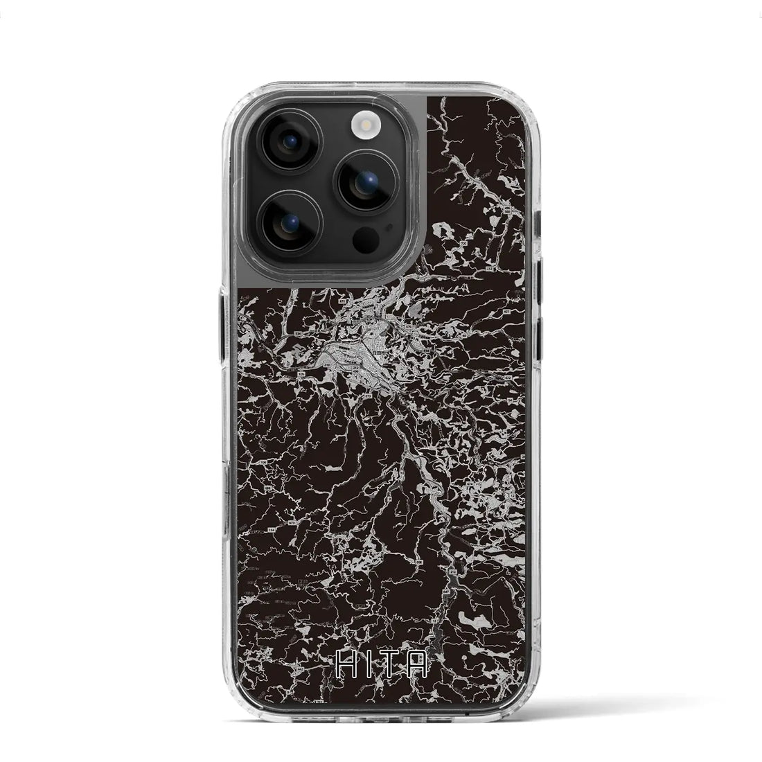 【日田(大分県)】地図柄iPhoneケース(MagSafeタイプ)